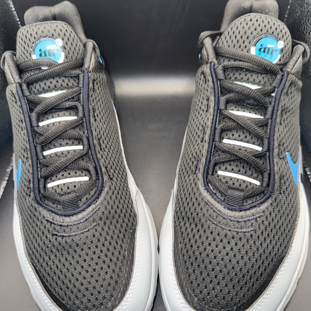 Size 10.5 - Nike Air Max Pulse Black Laser Blue, DR0453-002, Clean, No Box